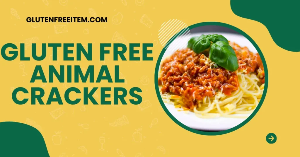 Gluten Free Animal Crackers